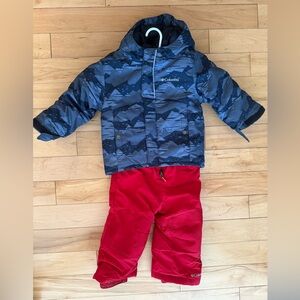 Columbia Buga Jacket and Snow Pants Set